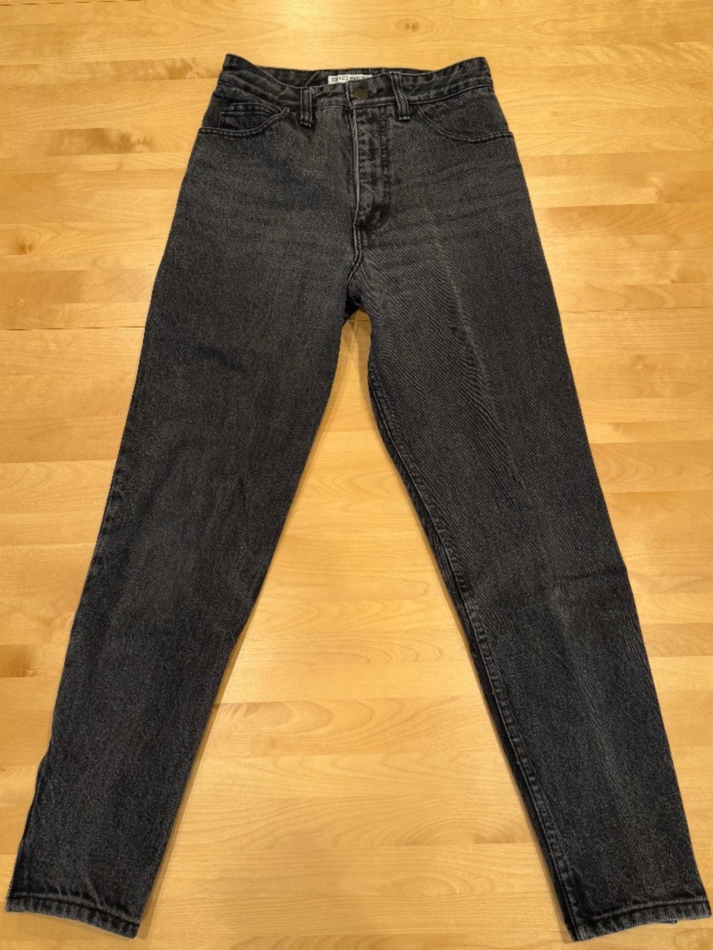Vintage GUESS by Georges Marciano Dark Charcoal Gray Wash High Rise Jeans